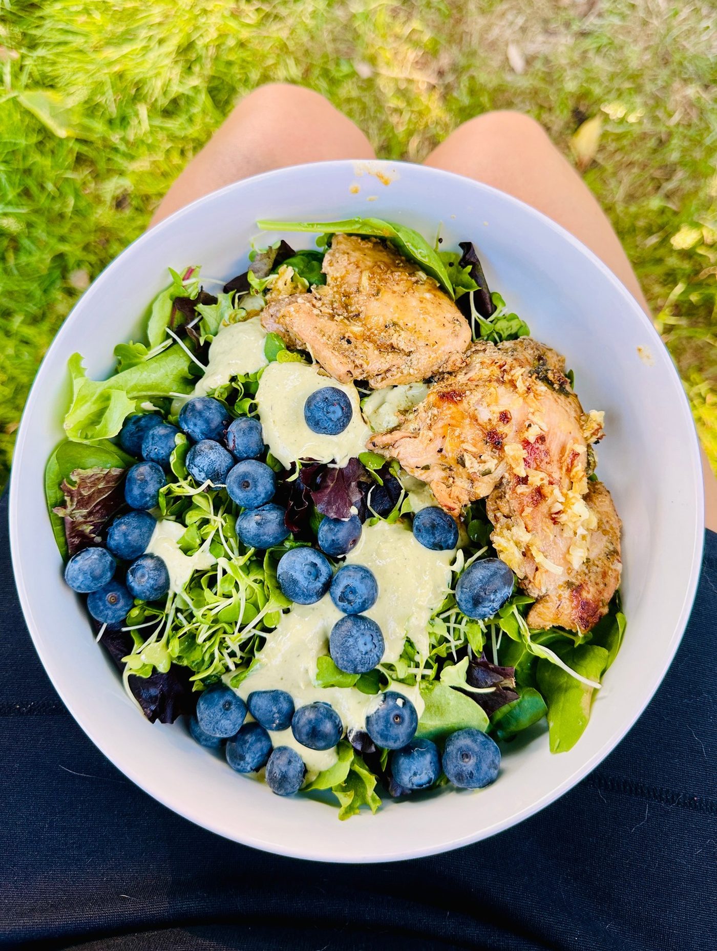 Chef-prepared grain bowl delivered by a Portland personal chef